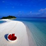 Kuramathi Island Resort, Maldives - Le banc de sable