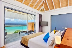 Kuramathi Island Resort, Maldives - Une Beach House à deux chambres - Chambre à l'étage