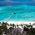 Atmosphere Kanifushi Maldives - Le lagon et la jetée d'arrivée