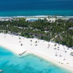 Atmosphere Kanifushi Maldives - Une vue des deux rivages de l'île