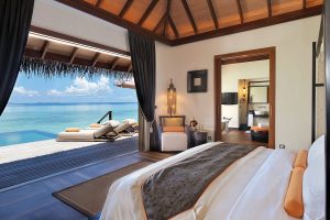 AYADA Maldives - La chambre d'une Sunset Lagoon Suite