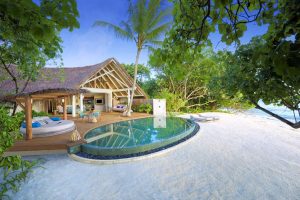 Milaidhoo Island Maldives - L'extérieur d'une Beach Pool Villa
