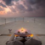 Milaidhoo Island Maldives - Une dîner barbecue sur la plage