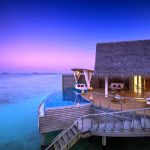 Milaidhoo Island Maldives - L'extérieur d'une Water Pool Villa