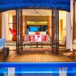 W Maldives - La piscine et la chambre d'une Wonderful Beach Oasis