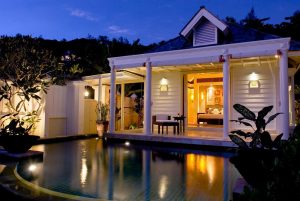 Banyan Tree Seychelles - La chambre principale d'une Double Pool Villa à deux chambres