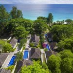 Banyan Tree Seychelles - Une vue aérienne de Double Pool Villas à deux chambres