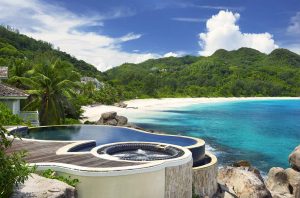 Banyan Tree Seychelles - La piscine de la Royal Banyan Ocean View Pool Villa