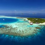 Baros Maldives - Une vue aérienne de l'île