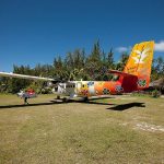 Denis Island Private Seychelles - L'un des avions qui desservent l'île