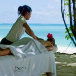 Denis Island Private Seychelles - Massage en bord de plage