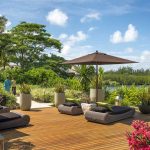 Four Seasons Resort Mauritius at Anahita - Une terrasse de relaxation au spa