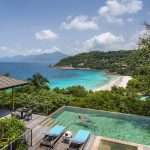 Four Seasons Resort Seychelles - La piscine et la vue d'une Ocean View Suite
