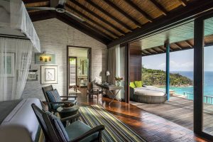 Four Seasons Resort Seychelles - La chambre d'une Serenity Villa