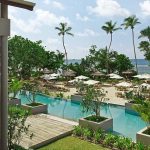 Kempinski Seychelles Resort - La piscine et l'océan