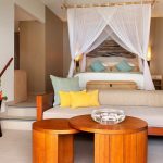 Kempinski Seychelles Resort - Une Sea View Room et son coin salon