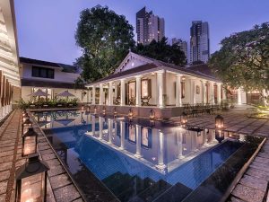 Sri Lanka Colombo - Residence by UGA - Lobby et piscine