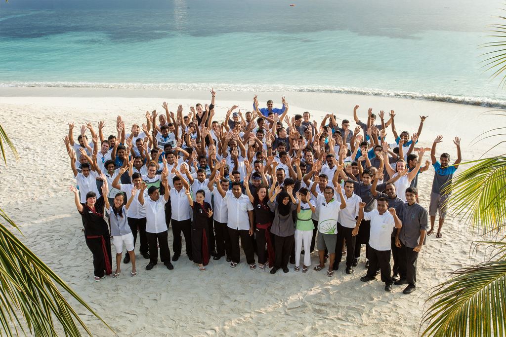 Kandolhu Maldives - l'équipe