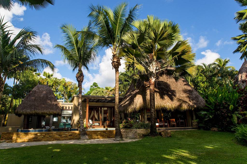 Une villa sur la plage