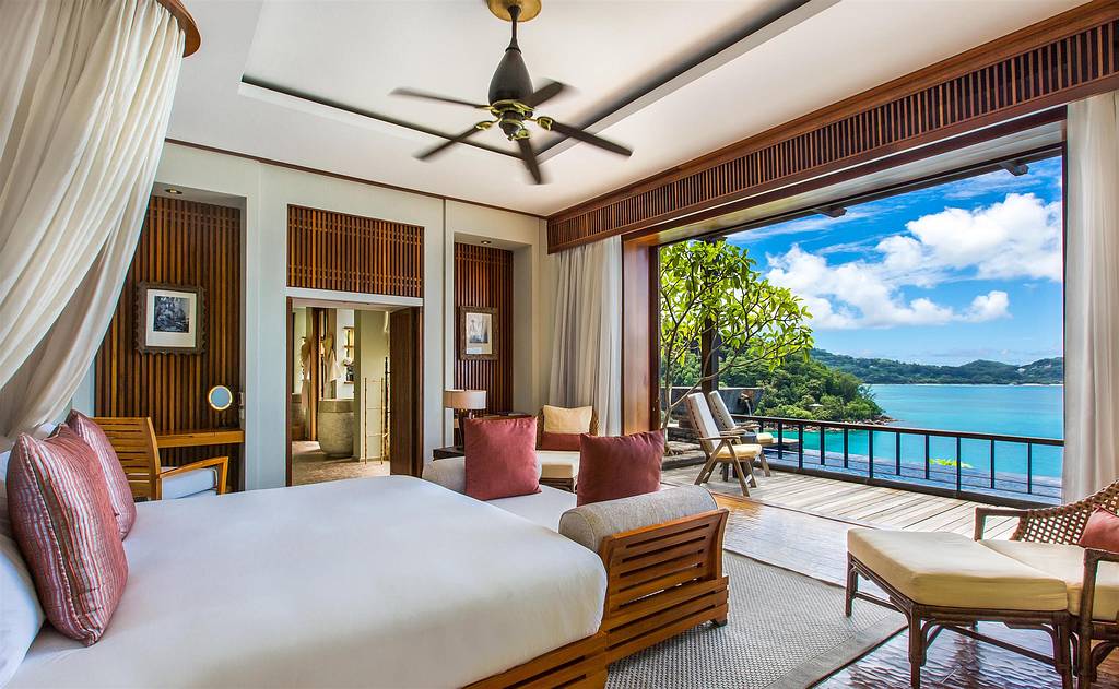 MAIA Luxury Resort & Spa - La chambre d'une Panoramic Ocean Villa
