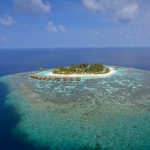 Kandolhu Island Maldives - Vue aérienne