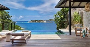 Six Senses Zil Pasyon - La terrasse d'une Hideaway Pool Villa