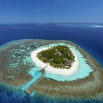 Kandolhu Island Maldives - Vue Aérienne