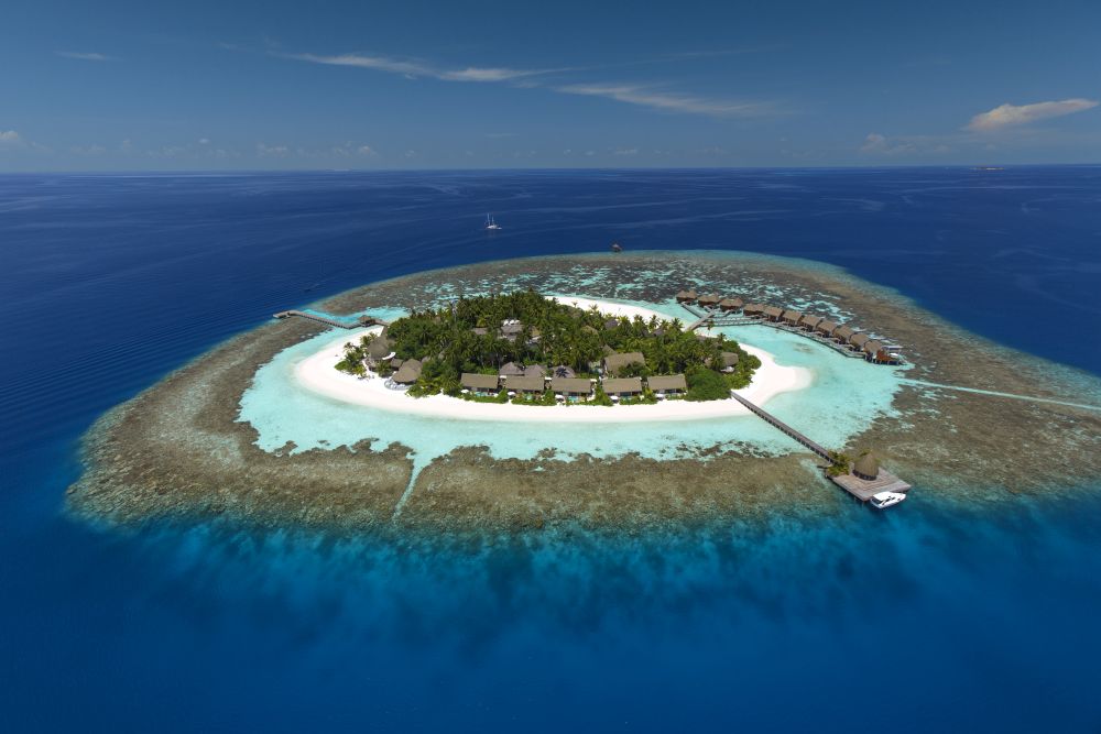 Kandolhu Maldives - Vue aérienne