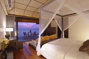 Lily Beach Resort & Spa - La chambre d'une Sunset Water Suite