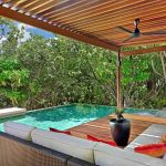 Park Hyatt Maldives Hadahaa - La véranda et la piscine d'une Park Pool Villa à deux chambres