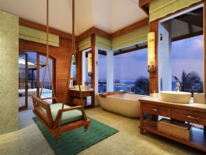 Six Senses Zil Pasyon - Salle de bains Hideaway Pool Villa