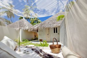 Kuramathi Island Resort, Maldives - Deluxe Beach Villa avec Jacuzzi - Arrière de la villa
