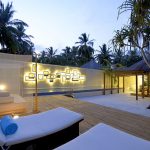 Kuramathi Island Resort, Maldives - Le jardin intérieur d'une Honeymoon Pool Villa