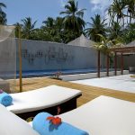 Kuramathi Island Resort, Maldives - Le jardin intérieur d'une Honeymoon Pool Villa