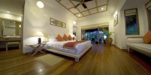 Kuramathi Island Resort, Maldives - La chambre d'une Honeymoon Pool Villa