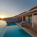 Kuramathi Island Resort, Maldives - La piscine d'une Thundi Water Pool Villa