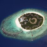 Une vue aérienne du Park Hyatt Maldives Hadahaa