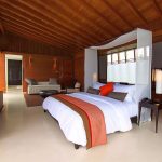 La chambre d'une Park Water Villa du Park Hyatt Maldives Hadahaa