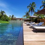 La piscine du Vindhun Spa du Park Hyatt Maldives Hadahaa