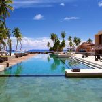 La piscine principale du Park Hyatt Maldives Hadahaa