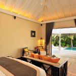 AYADA Maldives - La chambre d'une Sunset Beach Pool Suite