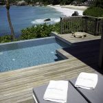 Carana Beach Seychelles - Une vue d'un Ocean View Pool Chalet