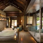 Constance Ephelia Seychelles - La salle de bains d'une Family Beach Villa