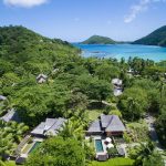 Constance Ephelia Seychelles - Une vue aérienne de Port Launay