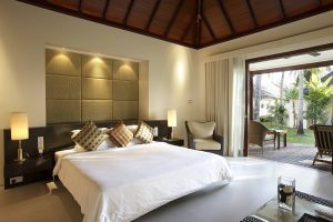 Hilton Seychelles Labriz - La chambre d'une King Garden Villa