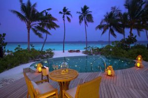 Milaidhoo Island Maldives - La terrasse d'une Beach Pool Villa