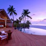 Milaidhoo Island Maldives - La terrasse et la piscine d'une Beach Residence