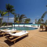 Milaidhoo Island Maldives - La terrasse et la piscine d'une Beach Residence