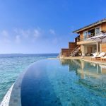 Milaidhoo Island Maldives - La terrasse et la piscine de l'Ocean Residence