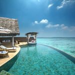 Milaidhoo Island Maldives - La terrasse et la piscine de l'Ocean Residence